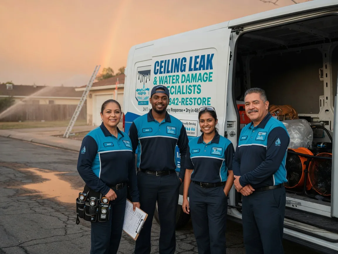 Ceiling Leak Cleanup company in Shirley Mills, ME